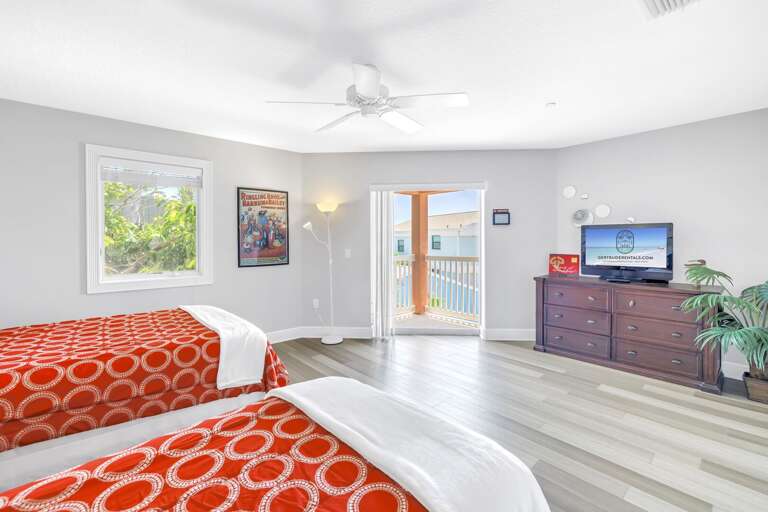 Bedroom #2 balcony with northwestern exposure