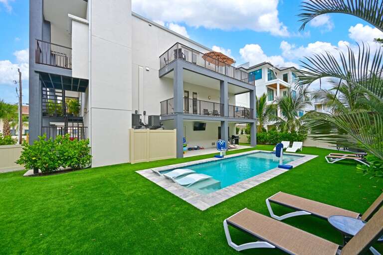 Luxury Siesta Key condo with private pool access.