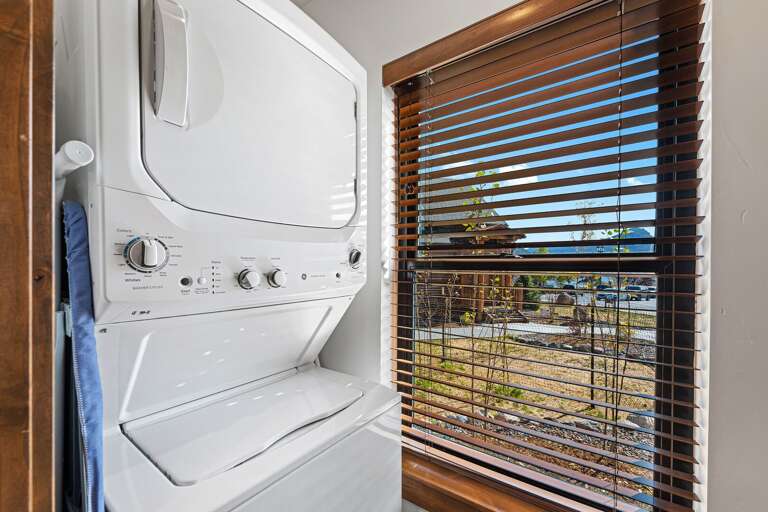 Full washer and dryer