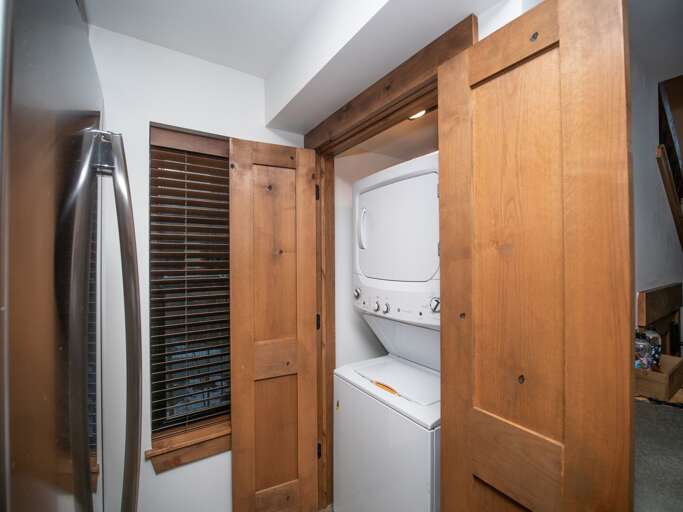 Full washer and dryer