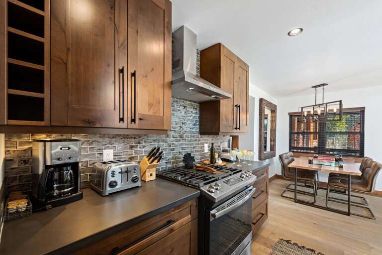 Fully equipped kitchen