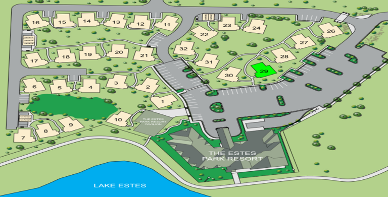 Cabin 29 map location