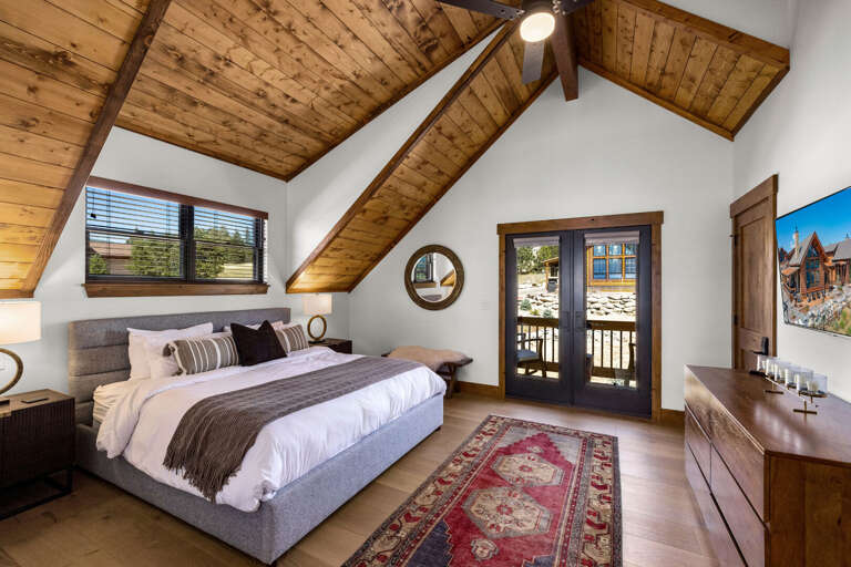 Upper level master bedroom