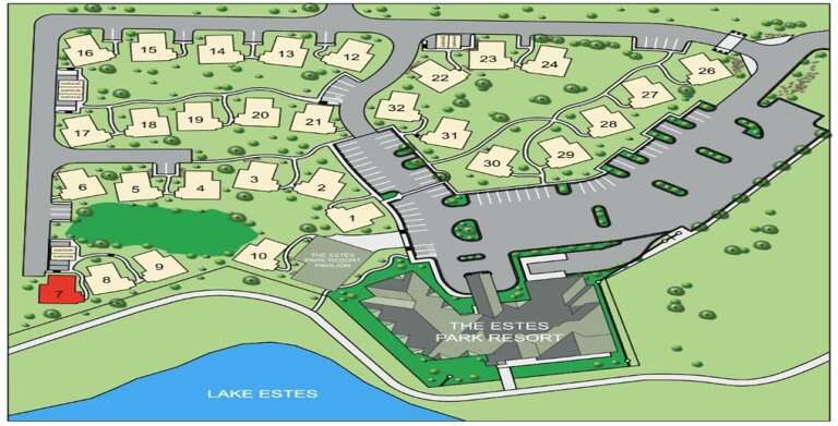 Cabin 7 map location