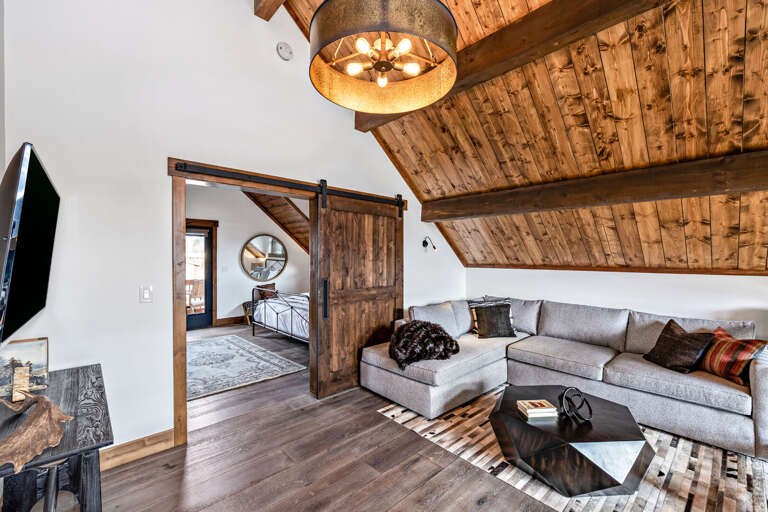 Upstairs loft