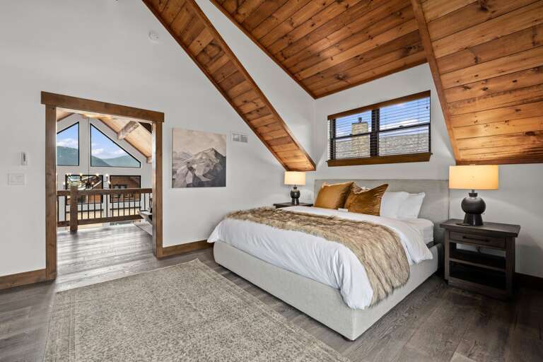Upper Level Master Bedroom with Private Bath