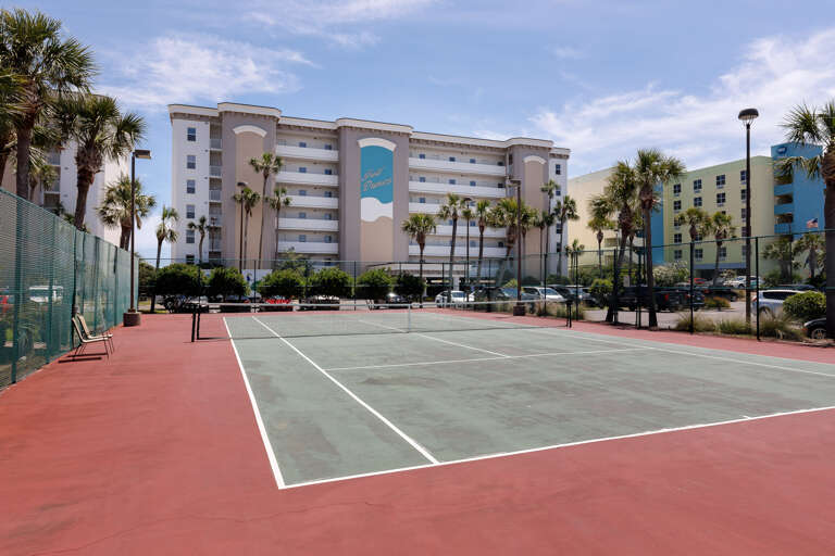 Gulf Dunes views from the tennis court Gulf Dunes views from the tennis court