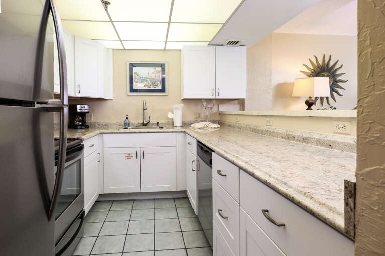 Fully stocked kitchen