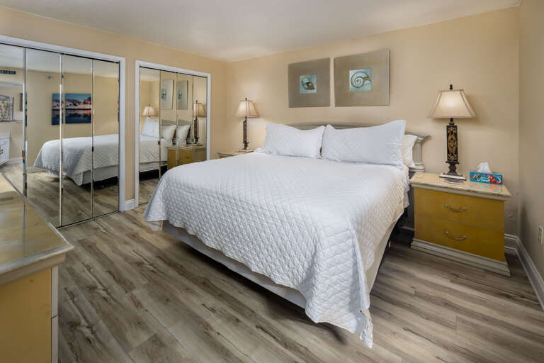 Relax in the master bedroom