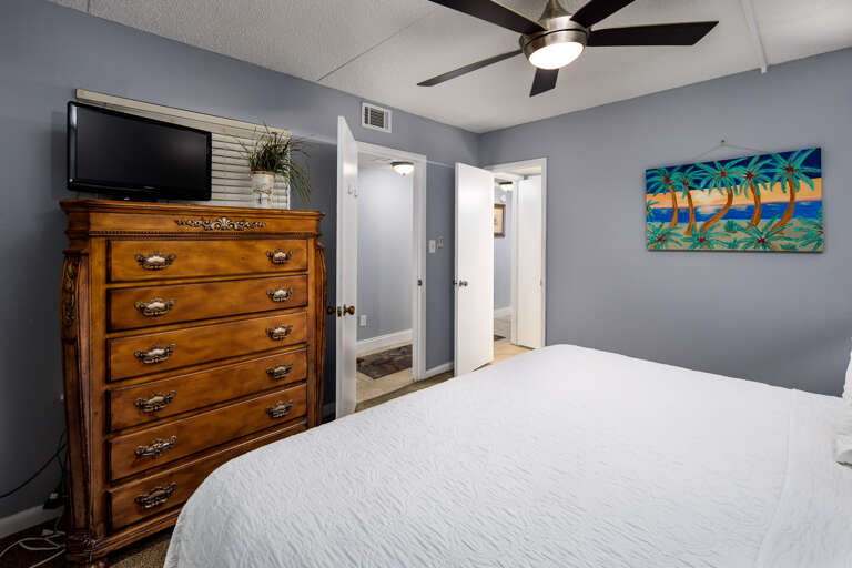 Flat Screen TV in Master BR