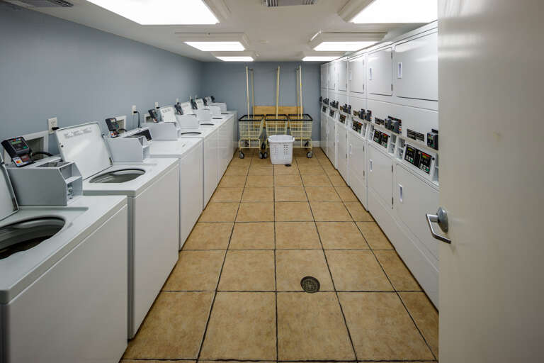 Laundry facility on-site