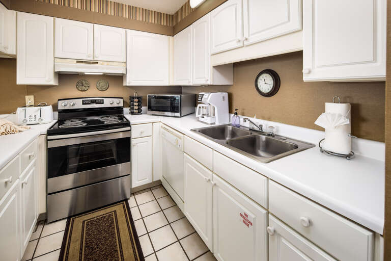Double Sinks in Kitchen