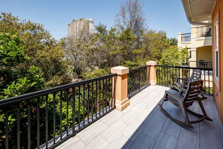 Second floor balcony views Second floor balcony views
