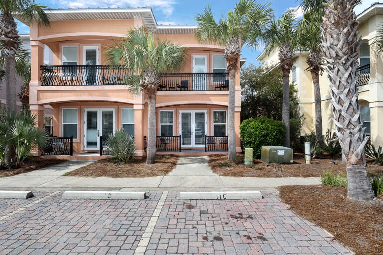 Miramar Beach Villas 116 front facade Miramar Beach Villas 116 front facade