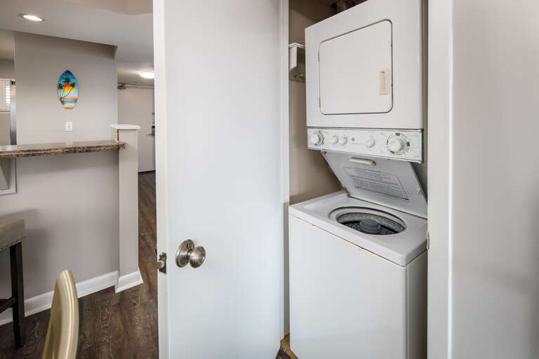 Go home with clean clothes after using the in unit washer and dryer Go home with clean clothes after using the in unit washer and dryer