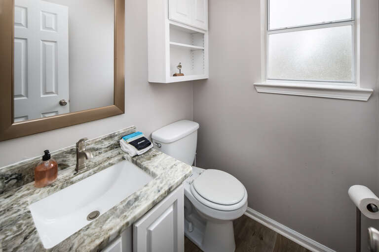 Side A Second floor half bath