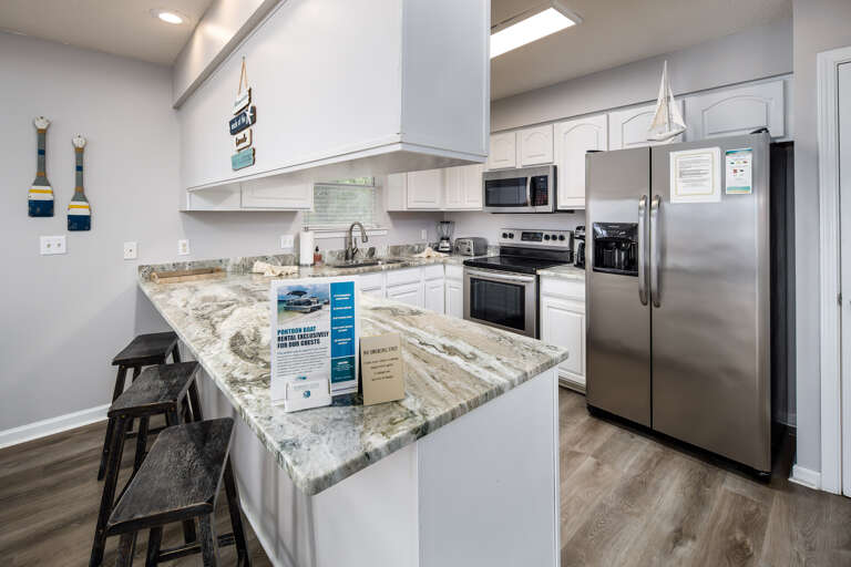 Side A Kitchen with breakfast bar