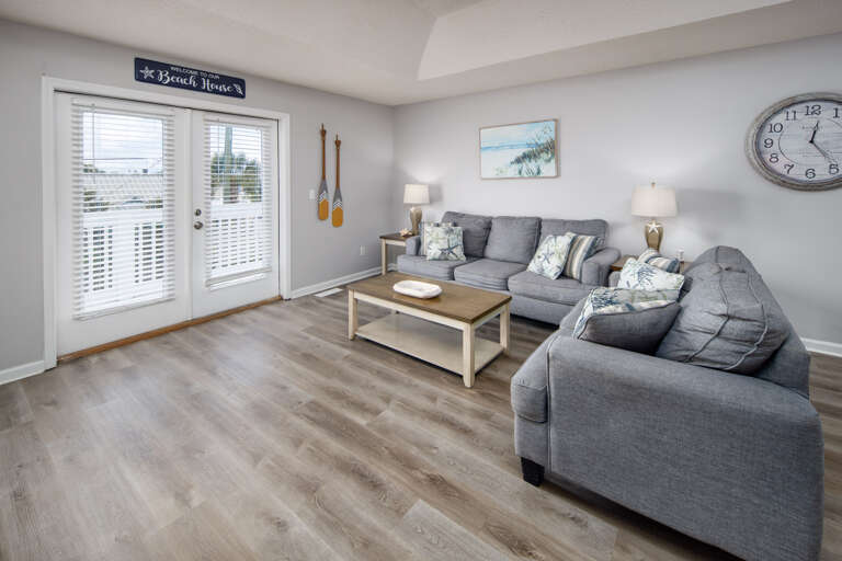 Side A Living room with private balcony