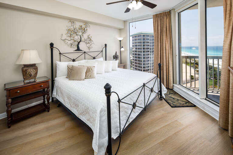 Second bedroom with king size bed