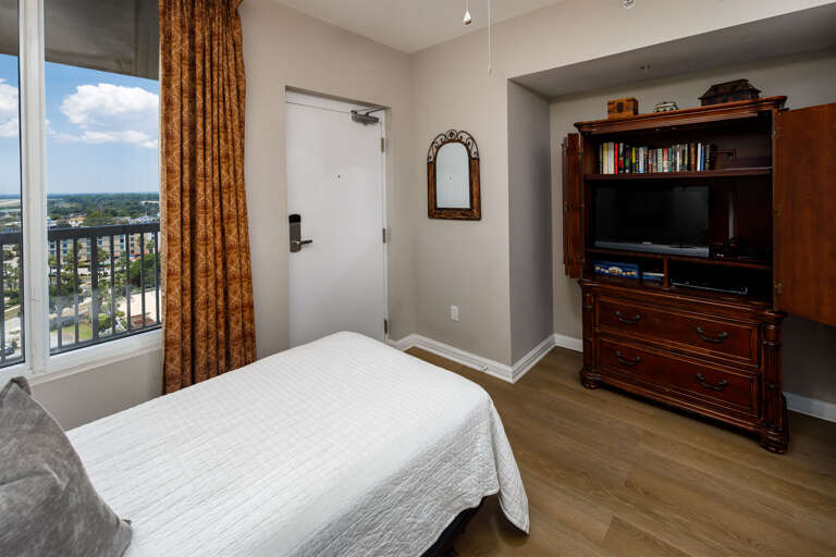 Third bedroom with TV