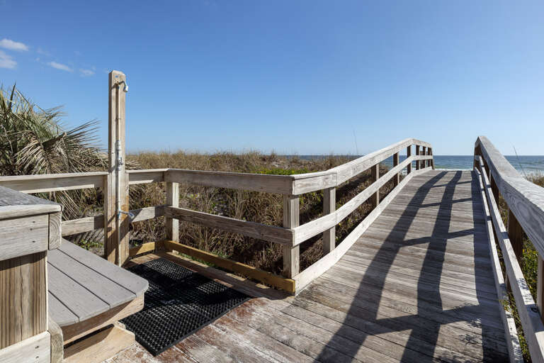 Boardwalk to the beach Boardwalk to the beach