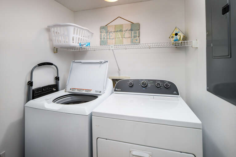 Full size washer and dryer