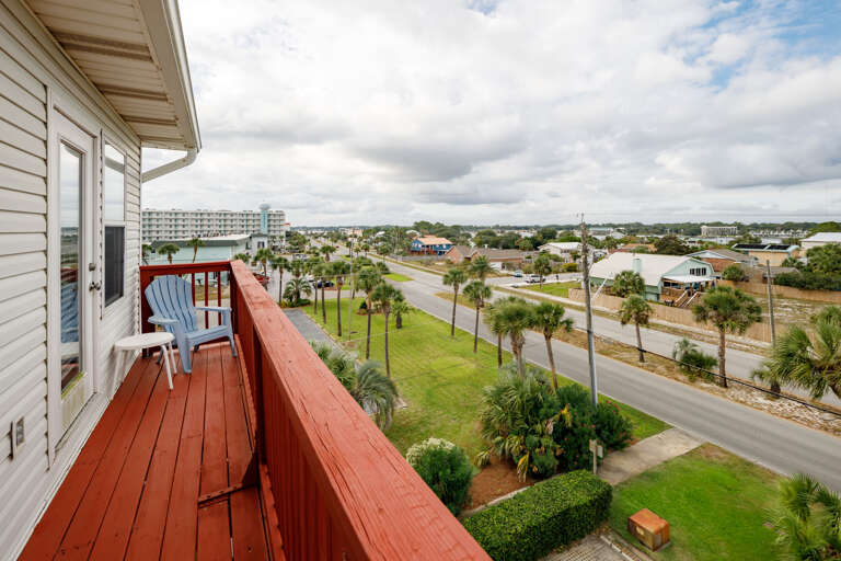 Balcony views from second bedroom