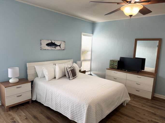 Queen Bed in master suite