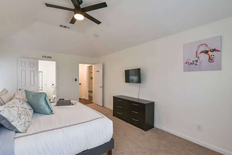 Smart TV's in every room to make sure your stay is filled with entertainment.