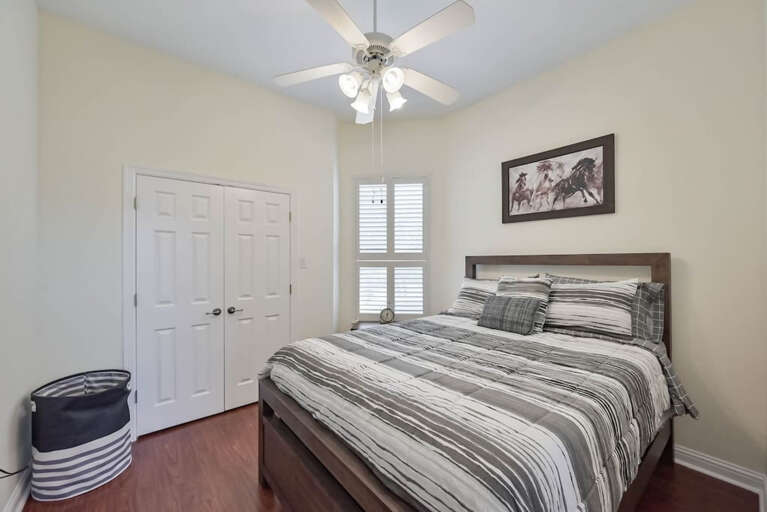 Attached Apartment Master bedroom