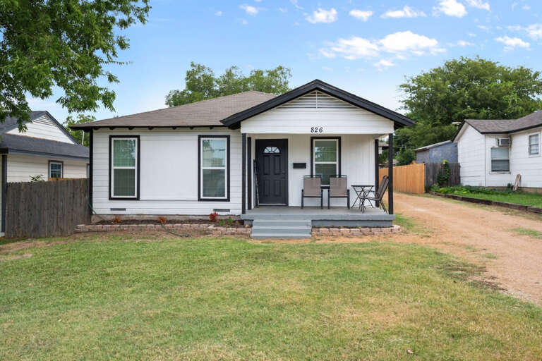 Front of House and Entryway from Street View