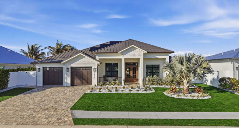 This is the view you booked for new construction 5 bedroom rental home located in Bradenton Florida