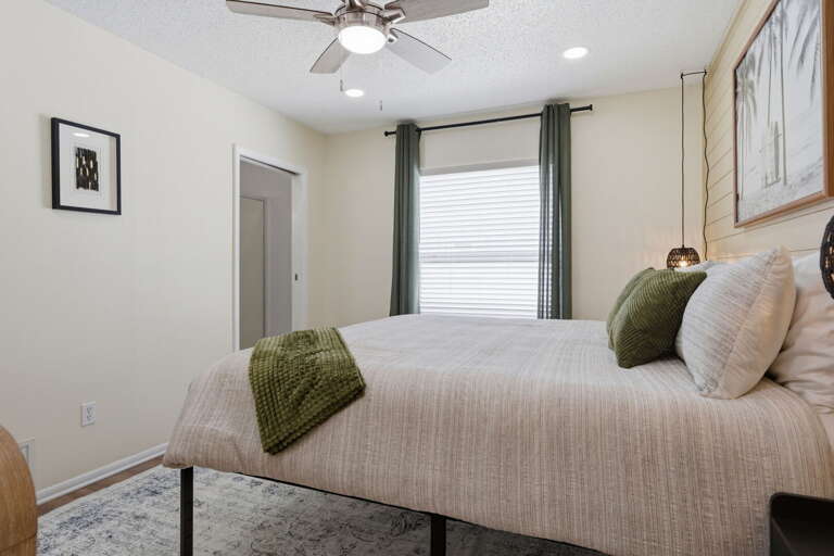 Perfect for the second couple or older kids — natural window light and room to spread out everything you brought.