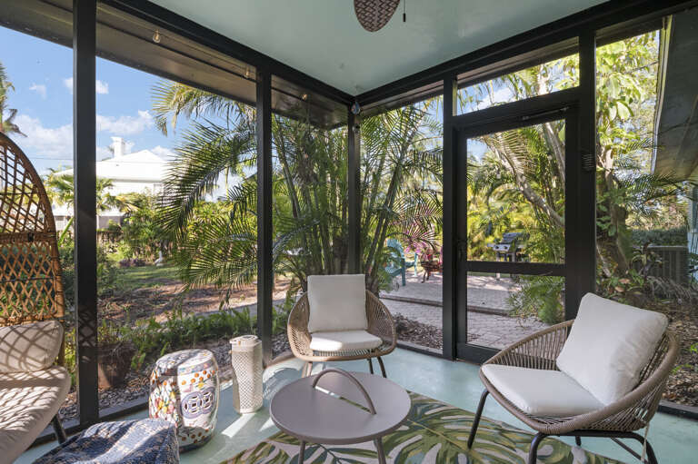Spend the afternoon in your backyard and forget the drive down ever happened — it looks like a resort back here.