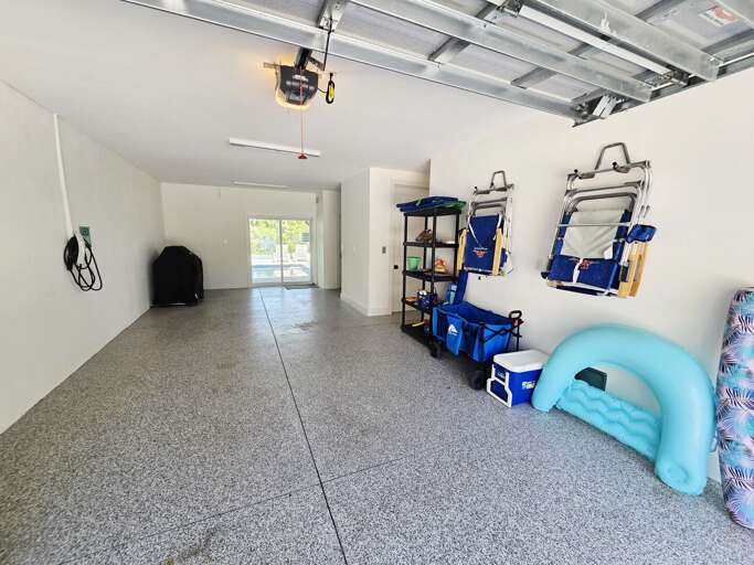 Grab the beach chairs and cooler on your way out — they're already packed and waiting in the garage.