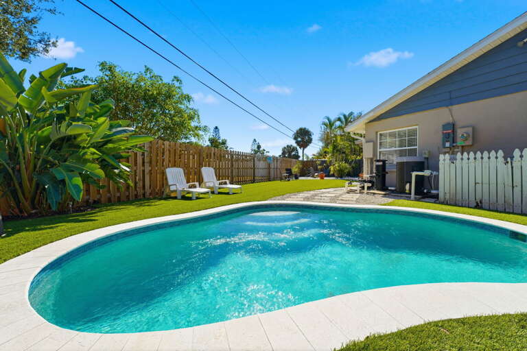 Grab your lounger and pick your spot -- the heated pool is ready when you are, all day, every day.