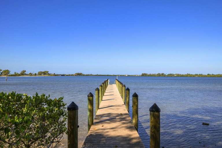 Follow the dock to the water's edge and let the rest of the day figure itself out.