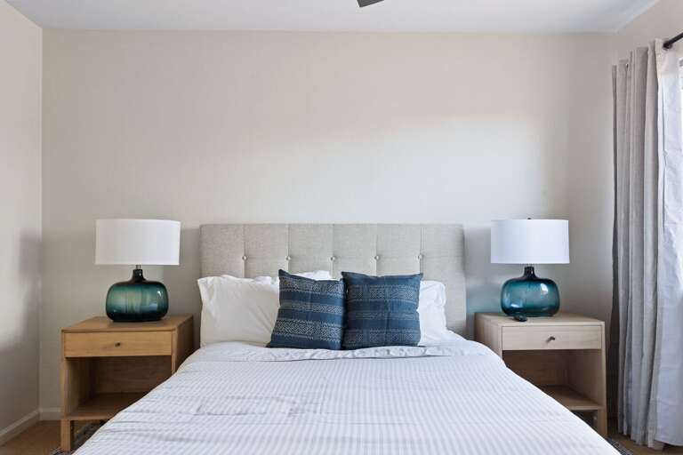 Second bedroom offers a Queen bed.