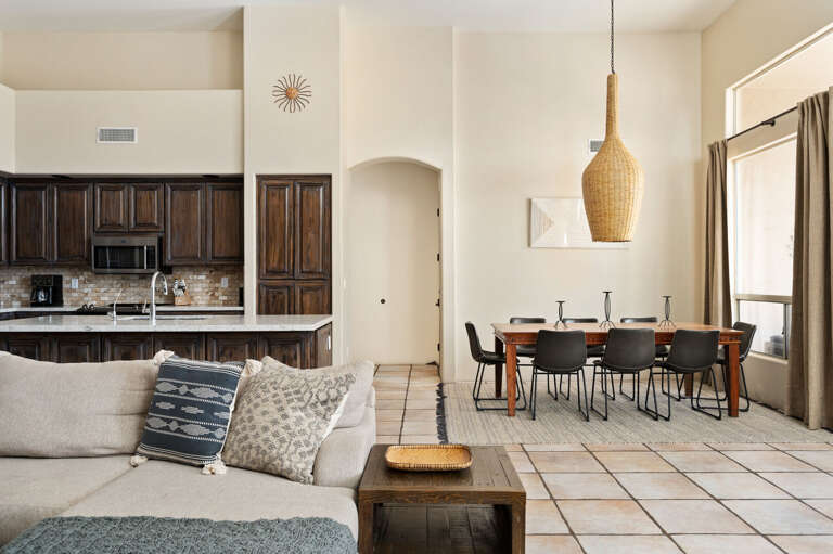 Dining table for 8 guests. Dining table for 8 guests.