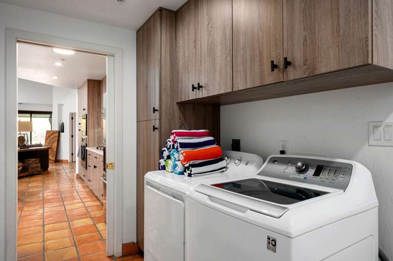 Laundry room. Laundry room.