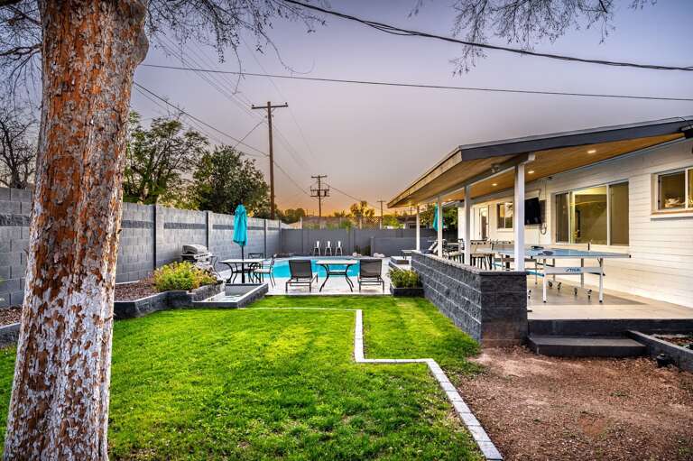 Backyard full view Backyard full view