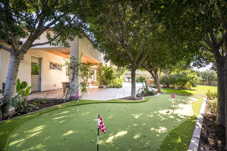 Putting Green in the Backyard! Fun for All Ages