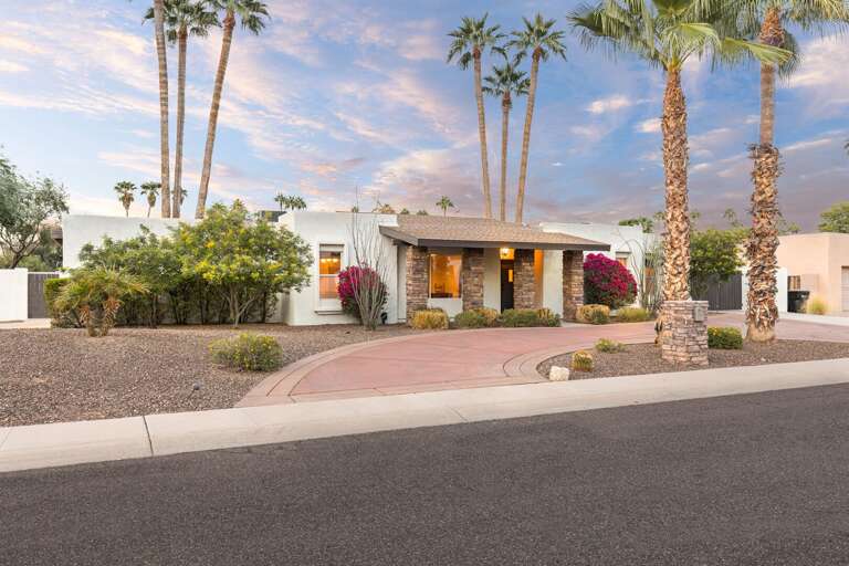 Exterior of Casa Voltaire w/ Wrap Around Drive