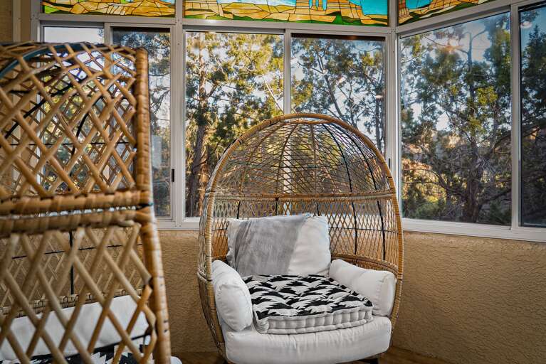 Outdoor Seating Off of Main Suite Outdoor Seating Off of Main Suite