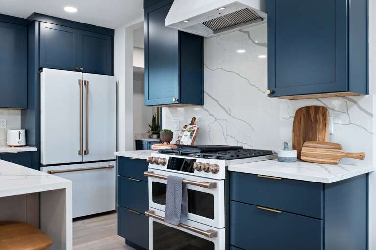 Gas stove and double ovens. Double dour fridge with pull out fridge. Gas stove and double ovens. Double dour fridge with pull out fridge.