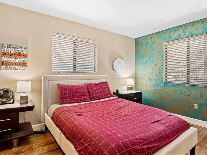 Bedroom 5 - 1st Floor: Guest Bedroom with Queen bed and ample closet space. Bedroom 5 - 1st Floor: Guest Bedroom with Queen bed and ample closet space.