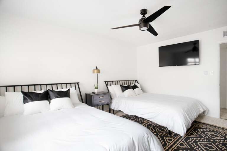 Bedroom Two w/ 2 Queen Beds & TV Bedroom Two w/ 2 Queen Beds & TV