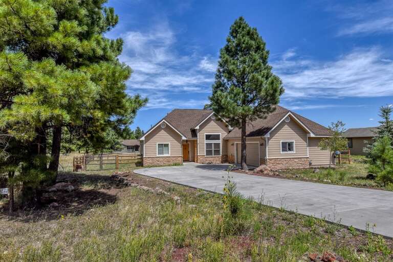 Driveway and front exterior