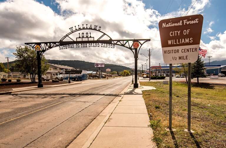 Located in the City of Williams, Arizona!