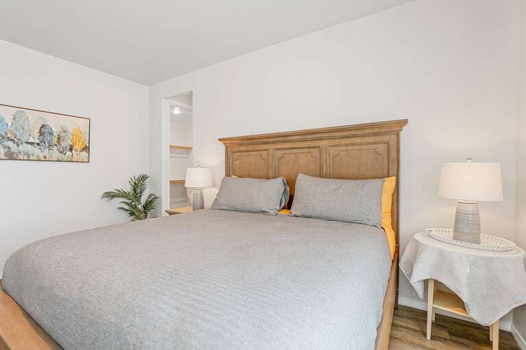 Primary bedroom located on the first floor.